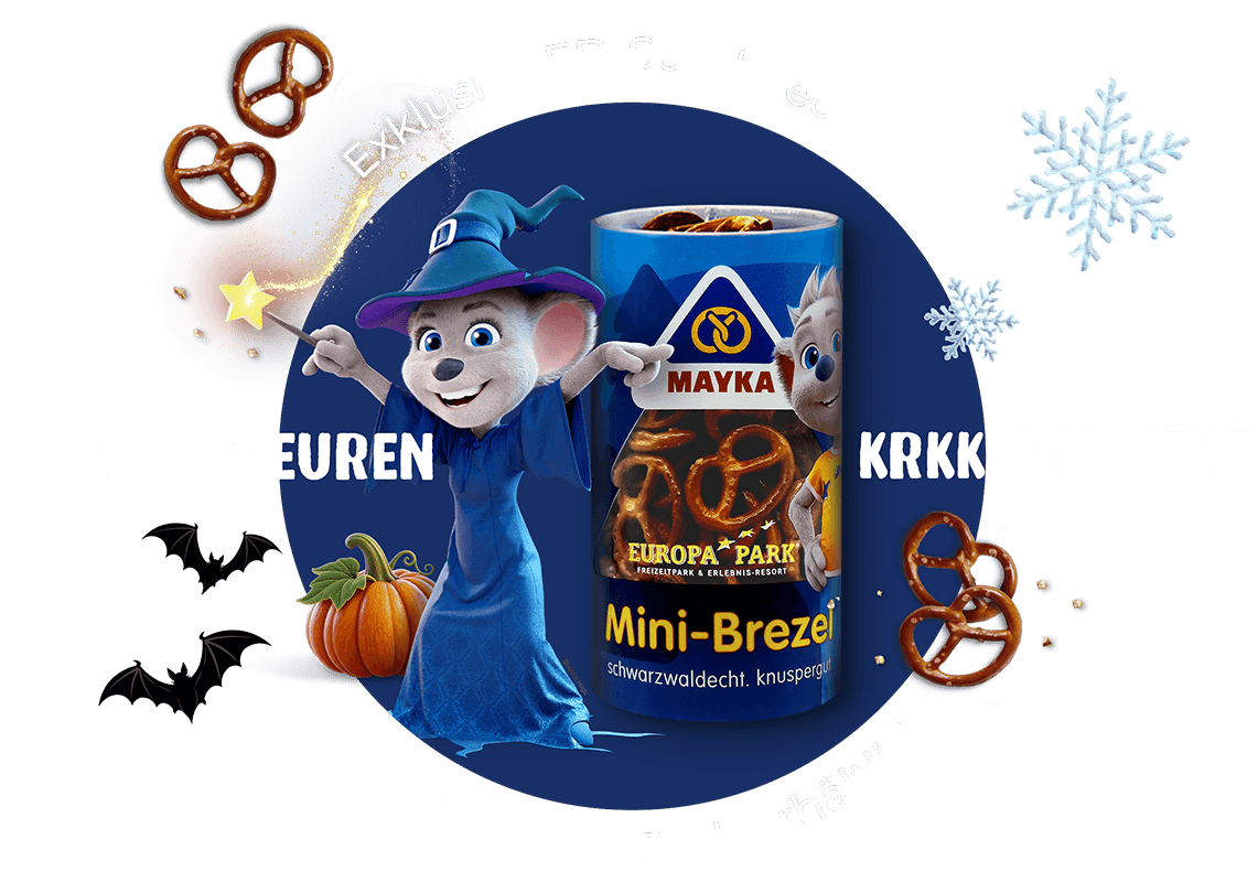 Abbildung MAYKA Mini-Brezel ED-Sonderedition