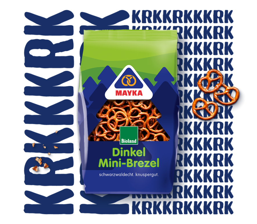 Bio Dinkel Mini-Brezel